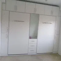 تخت تاشو اداری و خانگی رنگ نسکافه (کد۵۷۷۴۳)|تخت و سرویس خواب|رشت, بلوار گیلان|دیوار