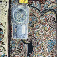 ۲ تخته فرش ماشینی ۹متری فیروزه ای مشکی ۱۰۰۰شانه|فرش|تهران, فتح|دیوار