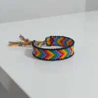 دستبند رنگین کمانی