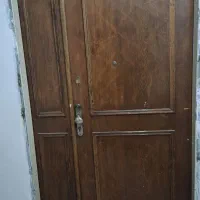 درب چوبی