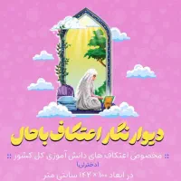 پوستر آموزش احکام اعتکاف