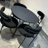 میزوصندلی ناهارخوری شاسی فلز4170Anika