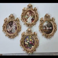 دیوارکوب مخمل سلطنتی تاج دار