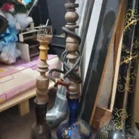 قلیون چوبی کهنه سال