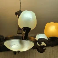 ۲ جفت لوستر ۶ شعله