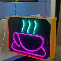 باکس دو طرفه نئون