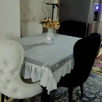 راحتی تخت شو ۸نفره با میز ناهار خوری ۴نفره|مبلمان خانگی و میز عسلی|تهران, شهرک فردوس (حسینی)|دیوار