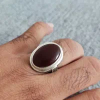 انگشتر نقره مردانه دست ساز