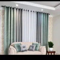 پرده های جدید پانچ رنگ بندی کامل