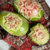 تزئینات یلدایی،گل ارایی و میوه ارایی