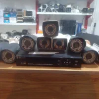 پک دوربین مداربسته هشت کانال کارکرده|دوربین مداربسته|قم, پامنار|دیوار