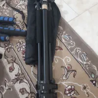 وسایل عکاسی در حد . سه پایه . رم . نور