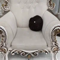 مبل راحتی سلطنتی در حد نو تمیز وراحت|مبلمان خانگی و میز عسلی|فومن, |دیوار