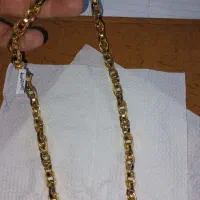 زنجیر طلا آک بدون استفاده