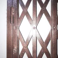 درب آکاردئونی فلزی ضدسرقت 120×218|مصالح و تجهیزات ساختمان|بجنورد, |دیوار