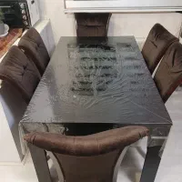 میز غذاخوری شش نفره