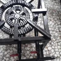 اجاق بزرگ دوشعله برای تدارک غذا برای مجالس