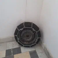 فروش لاستیک نو پراید به همراه زنجیر چرخ