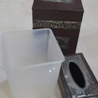 سطل زباله و جای دستمال کاغذی|لوازم نظافت|اهواز, کوی آغاجاری|دیوار