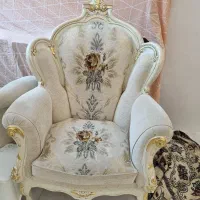 مبلمان ۹ نفره|مبلمان خانگی و میز عسلی|میانه, |دیوار