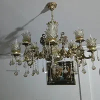 لوستر  ۱۲ شاخه با لامپ