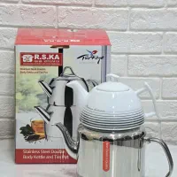 کتری و قوری ترکیه ای کف چدن بدون شیر