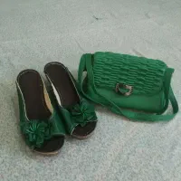 کفشهای چرم رسمی مجلسی صندل وکیف ست سایز-39-40-41نو|کیف، کفش، کمربند|تهران, سبلان (لشگر)|دیوار