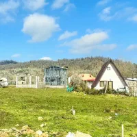 زمین مسکونی 320متر با پروانه ساخت 2طبقه جنگلی