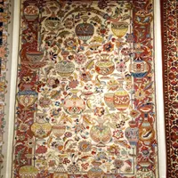 قالیچه دستباف کاسه کوزه|فرش|کاشمر, |دیوار