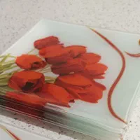 پیش دستی و ظرف بزرگ میوه خوری