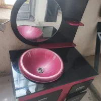 روشویی کابینی با اینه