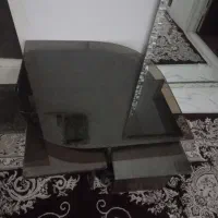 میز عسلی جلو مبلی قهوه ایی زنگ