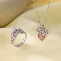 نیم ست جواهری راپونزل کادویی