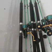 چوب و چرخ ماهیگیری|ماهیگیری|مهاباد (آذربایجان غربی), |دیوار