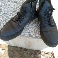 نیم بوت چرم اصل|کیف، کفش، کمربند|چالوس, |دیوار