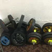 دمبل صفحه و میل هالتر