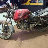 پالس باجاج یوجی فور ۱۳۸۹ مزایده ده سال پارکیک بود|موتورسیکلت|ملایر, |دیوار