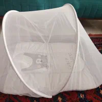 پشه بند نوزاد تشک گاردی و دو عدد بالشت