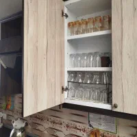 کابینت و هود و گاز و سینک