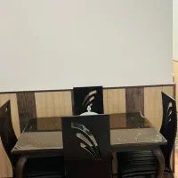 میزنهارخوری چهارنفره|میز و صندلی غذاخوری|جیرفت, |دیوار