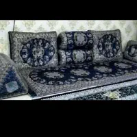 پشتی شاهنشین ترمه یزد|مبلمان خانگی و میز عسلی|اسفراین, |دیوار