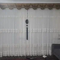 پرده توری پلیسه