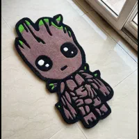 راگ تافتینگ دستی طرح گروت