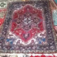 یک جفت فرش دستباف یک و نیم متری