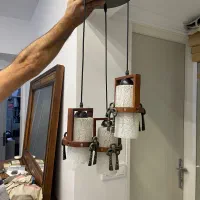 لوستر  چراغ اتاق خواب