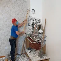 تخریب داخلی ساختمان(اوپن شومینه سقفها دیوارها)|خدمات پیشه و مهارت|مشهد, صیاد شیرازی|دیوار