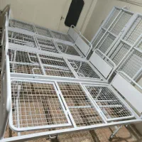 تخت بیمار خانگی یک شکن،دوشکن بیمارستانی