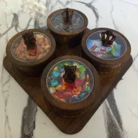 جعبه پذیرایی ۴ خانه شیرینی|ظروف سرو و پذیرایی|اهواز, امانیه|دیوار