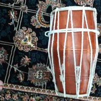 دهل هندی یک|سازهای سنتی|بندرعباس, |دیوار