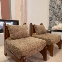 دو عدد مبل مدرن تکی